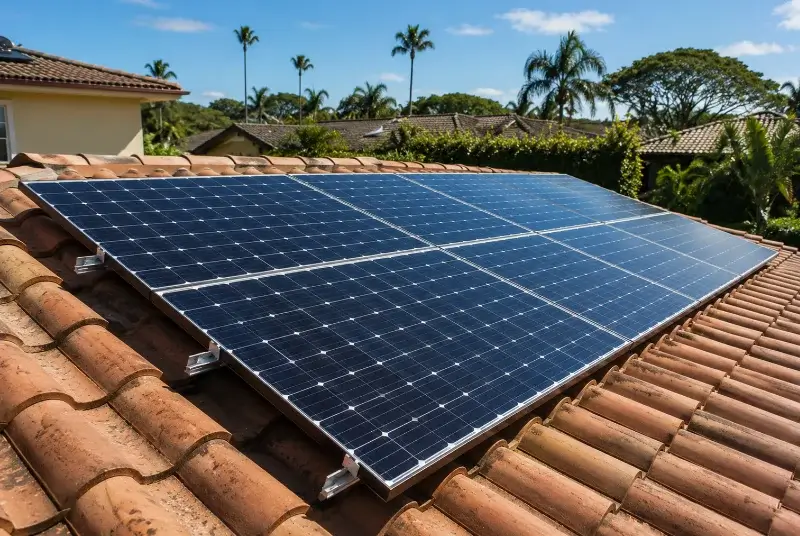 Installation de panneaux solaires à Bruille-Saint-Amand